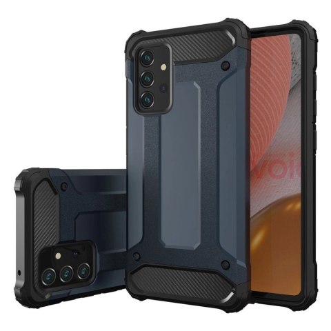 Pancerne hybrydowe etui pokrowiec na Samsung Galaxy A26 Hybrid Armor - srebrny