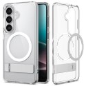 Etui case na Samsung Galaxy S26 Ultra Hybrid S Mag MagSafe - przezroczysto-białe