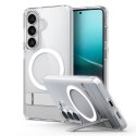 Etui case na Samsung Galaxy S26 Ultra Hybrid S Mag MagSafe - przezroczysto-białe