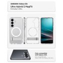 Etui case na Samsung Galaxy S26 Ultra Hybrid S Mag MagSafe - przezroczysto-białe