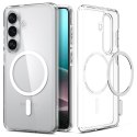 Etui pokrowiec na Samsung Galaxy S26 Ultra Hybrid Mag MagSafe - przezroczysto-białe