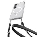 Etui pokrowiec na Samsung Galaxy S26 Ultra Hybrid Mag MagSafe - przezroczysto-białe