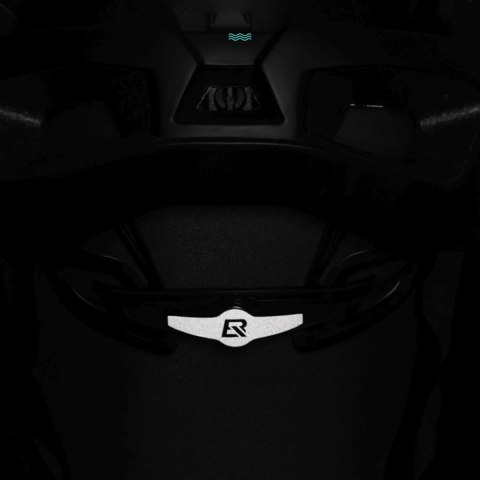 Kask ochronny rowerowy HC-58WG-L 58-61 cm - biało-szary