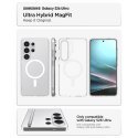 Etui na Samsung Galaxy S26 Ultra Ultra Hybrid Mag MagSafe - przezroczysto-białe