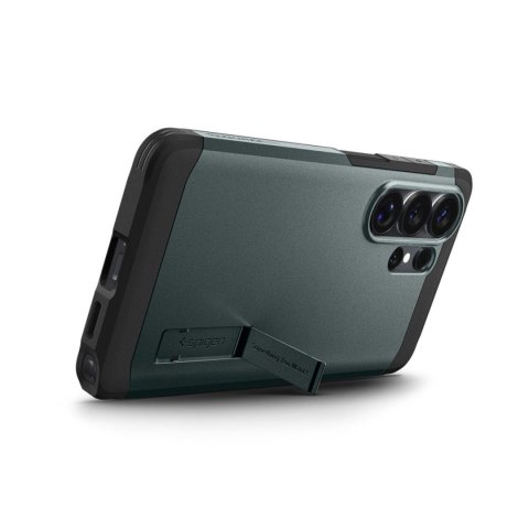 Etui pokrowiec case na Samsung Galaxy S26 Ultra Tough Armor Mag MagSafe - zielone