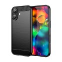 Etui pokrowiec na iPhone 17 Carbon Case - czarny