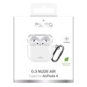 Etui pokrowiec na słuchawki AirPods 4 0.3 Nude - przezroczysty
