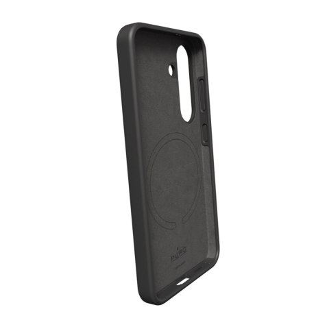 Etui silikonowe case do Samsung Galaxy S25 Icon Mag MagSafe - czarny