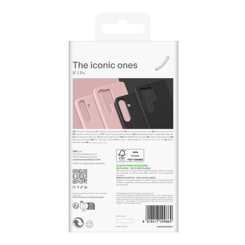 Etui silikonowe pokrowiec do Samsung Galaxy S25 Icon - czarny