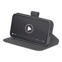 Etui z ekoskóry z klapką i portfelem do Samsung Galaxy S25+ Booklet Case - czarne