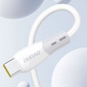 Kabel przewód z silikonowym oplotem USB-C L25SC 60W 1m - biały