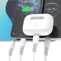 Kabel przewód z silikonowym oplotem USB-C L25SC 60W 1m - biały