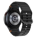 Pasek silikonowy sportowy na Samsung Galaxy Watch 4/5/5 Pro/6/7/FE - czarny