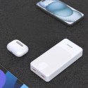 Powerbank 20000mAh USB-A K10Pro 2.4A - biały