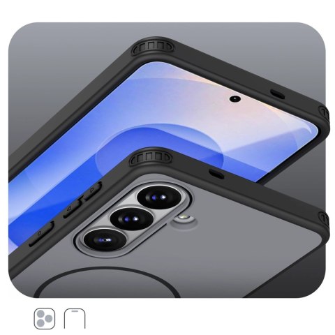 Etui pokrowiec case na Samsung Galaxy A37 Hybrid Armor T - czarny