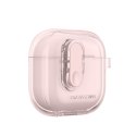 Etui pokrowiec do słuchawek AirPods 4 Minimal Case - różowy