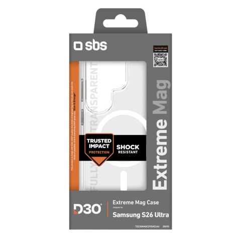 Etui pokrowiec na Samsung Galaxy S26 Ultra Extreme D30 MagSafe - przezroczysty