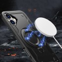 Etui pokrowiec na iPhone 16 Hybrid Armor Trendy MagSafe - czarny