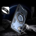Etui pokrowiec na iPhone 16 Hybrid Armor Trendy MagSafe - niebieski