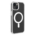 Etui silikonowe do iPhone 14 / 13 Lite Mag MagSafe - przezroczyste