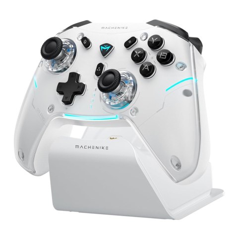 Kontroler bezprzewodowy ze stacją ładującą do gier G5Pro Max - biały