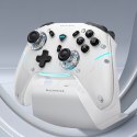 Kontroler bezprzewodowy ze stacją ładującą do gier G5Pro Max - biały