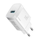 Ładowarka sieciowa USB-A 18W - biała