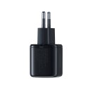 Ładowarka sieciowa USB-A USB-C z kablem USB-C - iPhone Lightning 33W - czarna