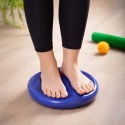 Poduszka sensoryczna rehabilitacyjna do ćwiczeń jeżyk - niebieska