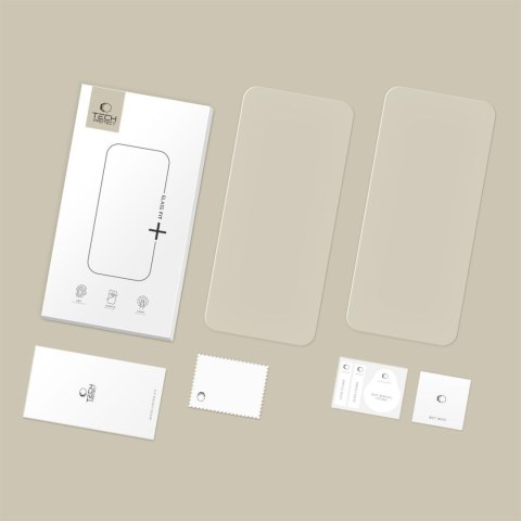Szkło hartowane na iPhone 16 Pro Max / 17 Pro Max Glass Fit+ przezroczyste - 2 szt.
