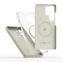 Etui pokrowiec na Samsung Galaxy S26 Ultra Silicone MagSafe - beżowy