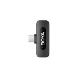 Mikrofon bezprzewodowy z klipsem 120dB 2.4GHz USB-C - czarny