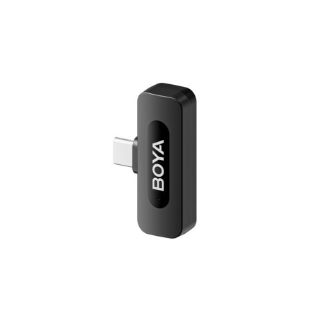 Mikrofon bezprzewodowy z klipsem 120dB 2.4GHz USB-C - czarny