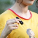 Mikrofon bezprzewodowy z klipsem 120dB 2.4GHz USB-C - czarny