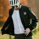 Koszulka rowerowa Diamond z długim rękawem rozmiar S - biała