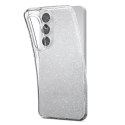 Etui pokrowiec na Samsung Galaxy S26 Liquid Crystal Glitter - brokatowo przezroczysty