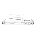 Etui pokrowiec na iPhone 17 Pro Max Ultra Hybrid MagSafe - przezroczysto pomarańczowe