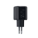 Ładowarka sieciowa USB-A USB-C 33W z kablem 60W USB-C do USB-C 1m - czarna