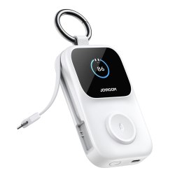 Powerbank 5000mAh z ładowaniem bezprzewodowym zegarka 5 W - biały