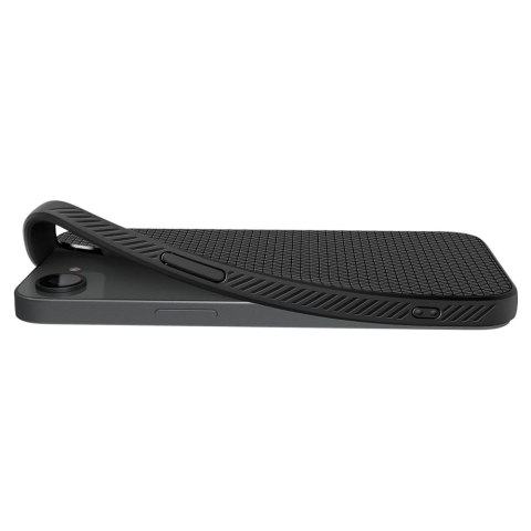 Etui ochronne na iPhone 16e Spigen Liquid Air - czarny mat
