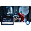 Kamera IP obrotowa 3MP niania elektroniczna Berdsen BD-940 biała