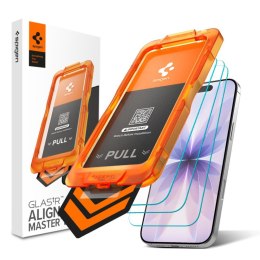Szkło hartowane na iPhone 17 z aplikatorem Glas.tR AlignMaster Slim - 3 szt.