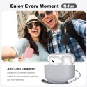 Etui pokrowiec ochronny na AirPods Pro 3 Silicone - różowy