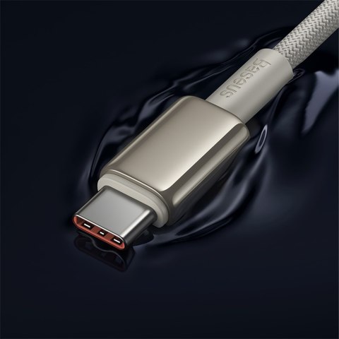 Kabel przewód Tungsten Gold USB-C - USB-C 100W 1m - złoty