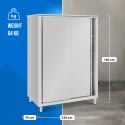 Szafa gastronomiczna z drzwiami suwanymi STAL 120 x 70 x 180 cm