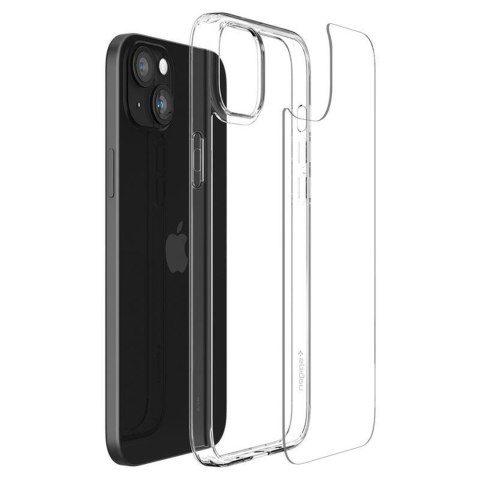 Etui pokrowiec na iPhone 15 Plus Airskin Hybrid - przezroczysty