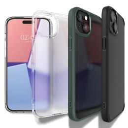 Etui pokrowiec na iPhone 15 Plus Crystal Hybrid - przezroczysty