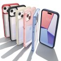 Etui pokrowiec na iPhone 15 Plus Crystal Hybrid - przezroczysty
