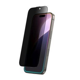 Szkło hartowane prywatyzujące do iPhone 16 Pro Max Titan Privacy Glass