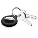 Etui ochronne brelok na lokalizator Apple AirTag 1 / 2 czarne - 4 szt.